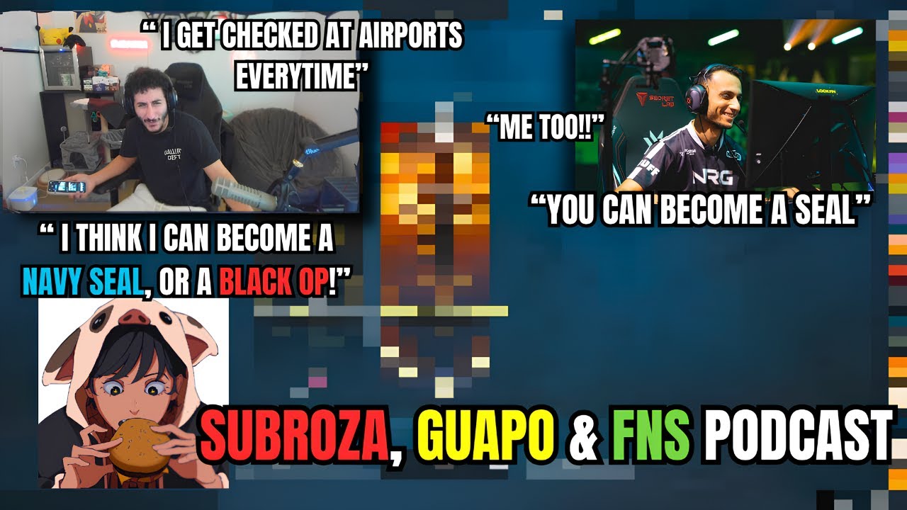 FNS, Subroza and guapo, talk about guapo being racist, guapo being a black op!!!