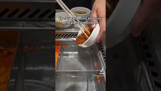 Haidilao Hotpot Hacks