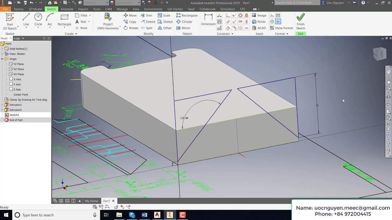 Mở ra cánh cửa mới cho sự phát triển kỹ thuật của bạn với Inventor 2019 2D to 3D. Ảnh dưới đây sẽ giúp bạn hình dung rõ hơn về những gì phần mềm này có thể làm. Xem ngay và trải nghiệm sức mạnh của nó!