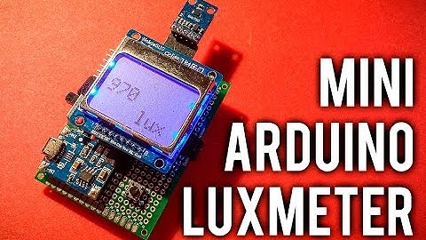 Mini Arduino Luxmeter
