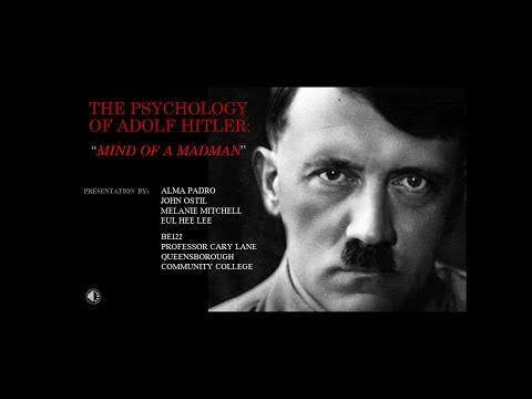 "The Psychology of Adolf Hitler" and "I Am Genocide" (Academic Literacy class presentations)