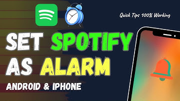 ⏰ Set Spotify as Alarm Clock!  - 2025 NEW iPhone & Android Guide!