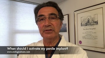 Q/A Series: When should I activate my penile implant?