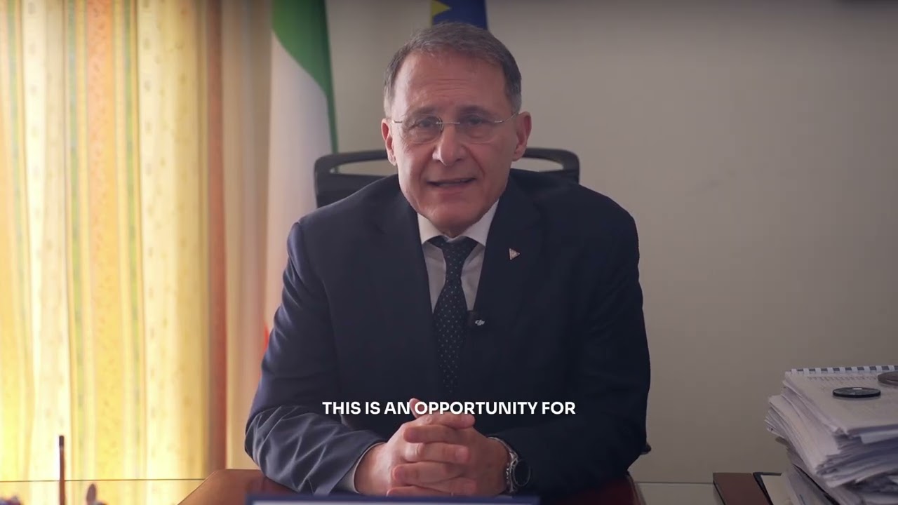 Still from Hon. Edmondo Cirielli on Fashion Lab Ethiopia | Investing in Youth, Skills & Opportunity