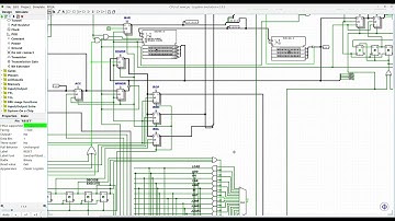 My educational 4 bit CPU in Logisim
