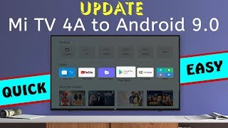 MiTV 4A Android 9 Pie Upgrade | Mi TV 4a Update | Mi TV Latest Android Update screenshot 1