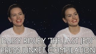 Daisy Ridley 'The Last Jedi' LA Press Junket Interviews Day 1 (2017)