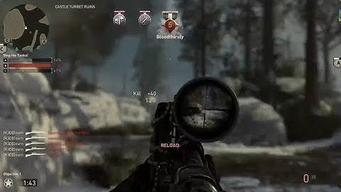 Dzurn - CRAZY COD WW2 Clip FOR #RedRc #R3D @jerkyxp @redreserve