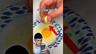 How to separate eggs with garlic!