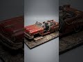 Ангар в Техасе #automobile #diorama #art # #диорама