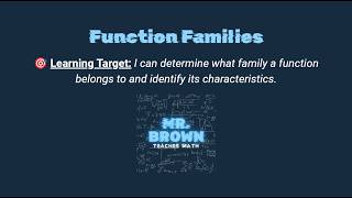 Function Families