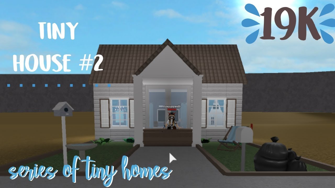 Bloxburg Tiny House 2 Series Of Tiny Homes Youtube