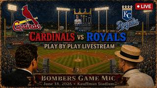 🔴 LIVE Cardinals vs. Royals SHOW-ME SERIES: ROUND 2! - Play by Play & Reaction | Game 75 of 162