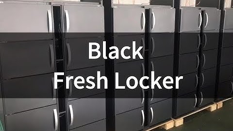 Smart refrigeration lockers: A new cold storage experience