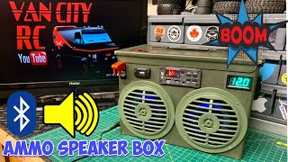 DIY Ammo Box Bluetooth Speaker