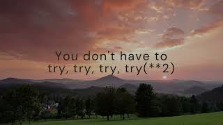 Colbie Caillat - Try ( Max & Kurt Schneider Cover ) Lyrics