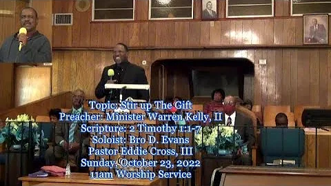 GHBC 10 23 22 Minister Warren Kelly II