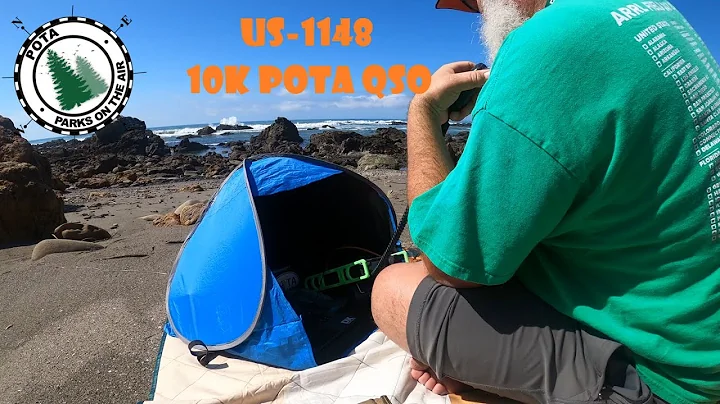 Made my 10k POTA QSO today from Estero Bluffs State Park US-1148. Parks on the Air at the Beach 73