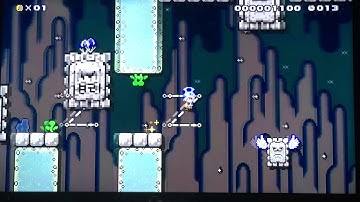 Mario Maker 2 Speedrun #11 POW POWer [20 seconds]