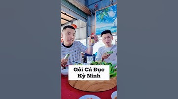 Gỏi cá đục đặc sản Kỳ Ninh Hà Tĩnh #3ongbodam #3ongbodamreview