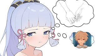 Ayaka: Wanna hold hands??