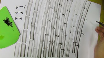 HỌC THƯ PHÁP ONLINE | HỌC VẼ TRÚC THUỶ MẶC BÀI 1