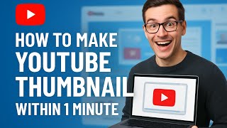 How to Make a YouTube Thumbnail with AI (in 1 Minutes) #ai #thumbnail #canva  #youtube #quickfixit