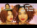 I TRIED HAIR PAINT WAX ON MY TYPE 4 NATURAL HAIR