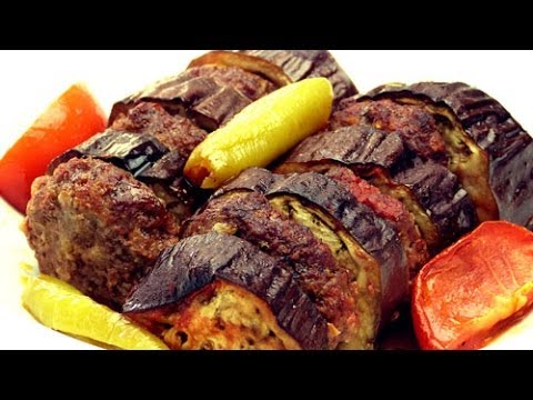 Fırında Patlıcan Kebabı Tarifi | Patlıcanlı Köfte