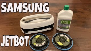 Samsung JetBOT Robot Mop VR20T6001 - Can you use it to polish your Floors? Bona Floor Polish