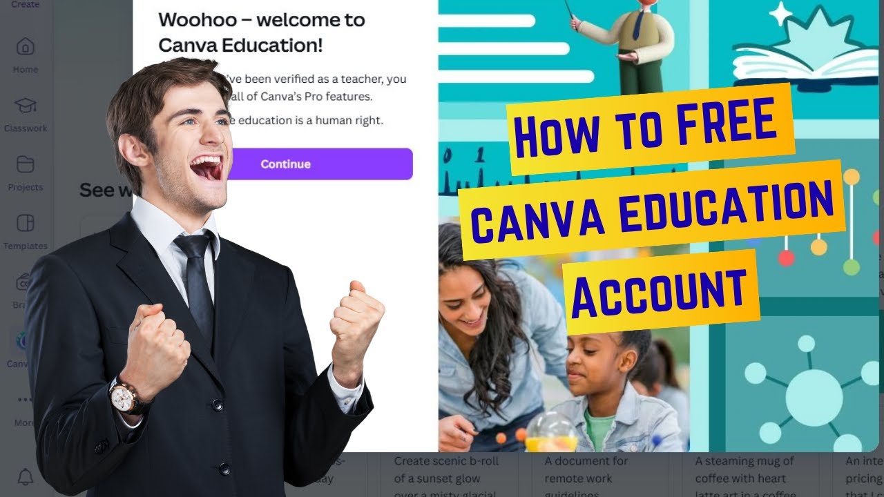 ⁣How to FREE Canva Education Account | Canva Pro Free for Students & Teachers (2025)