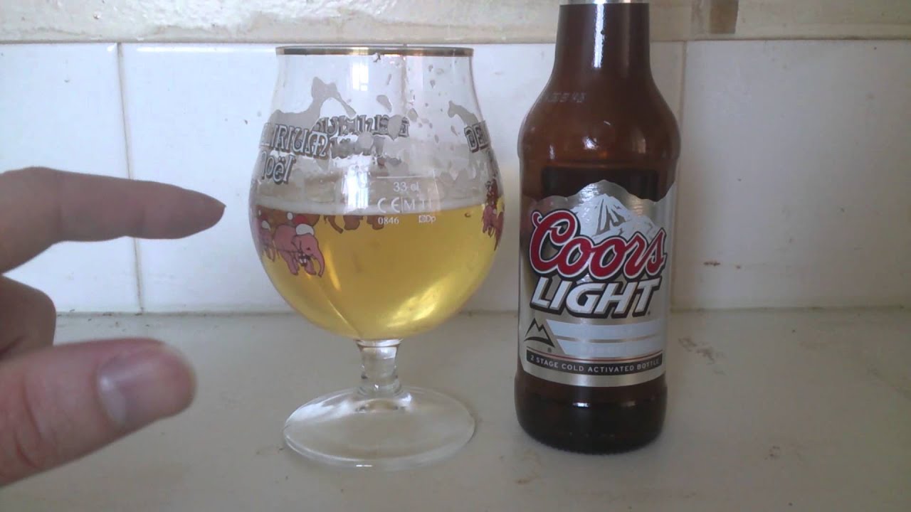 Coors Light beer review YouTube