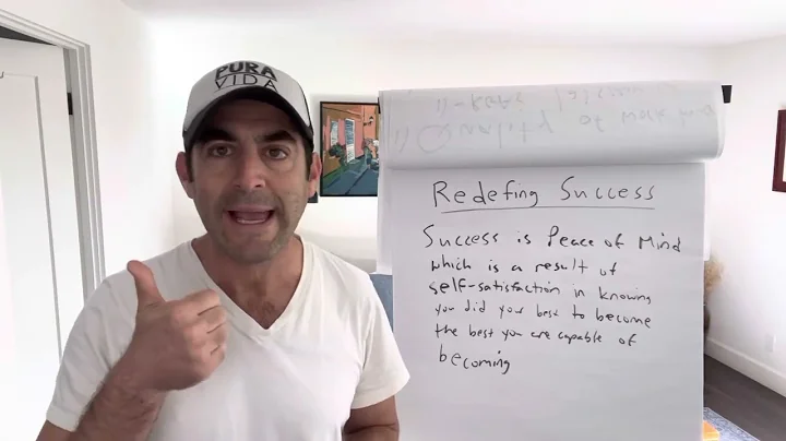 The best definition of success I’ve ever heard