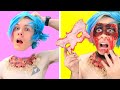 TRYING 11 Scary and Funny Halloween Makeup and Costume Ideas By Crafty Panda