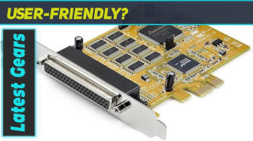 StarTech.com 8-Port PCI Express RS232 Serial Adapter Card - PCIe RS232 Serial Card - 16C1050