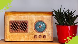 DIY Vintage radio as Bluetooth speaker
