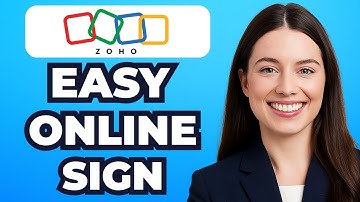 How to Sign documents online with Zoho sign (Fast & Easy)