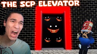 RIDING THE SCP ELEVATOR | Roblox The SCP Elevator