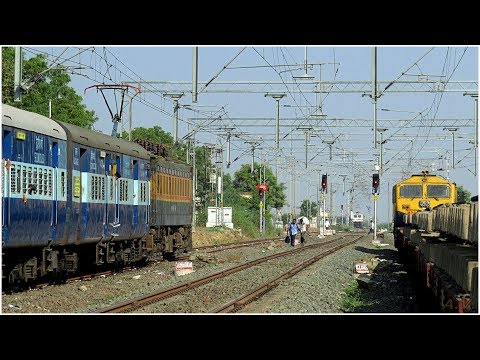 INDIAN RAILWAYS | Journey On Board Mumbai Shirdi Fast Passenger | Pune to Shirdi (Diesel & Electric)