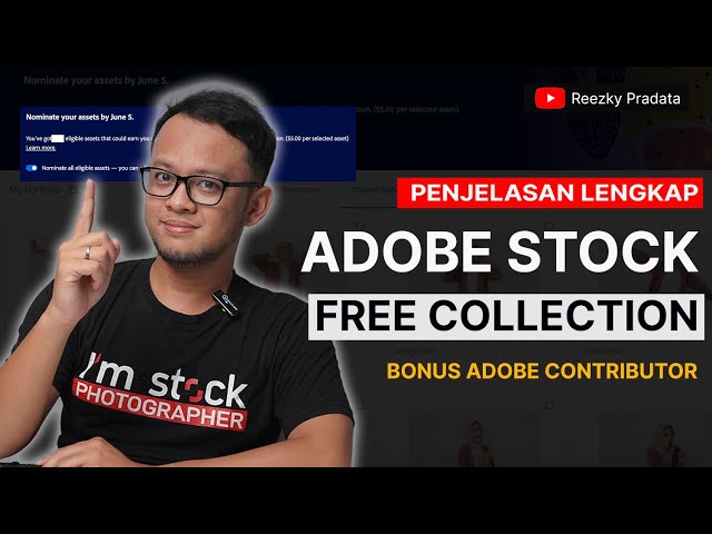 Penjelasan Lengkap Adobe Stock Free Asset Collection | Bonusnya Contributor Adobe Stock! class=