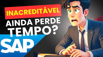 Como extrair dados do SAP para um arquivo automaticamente | Automatizar extração de dados do SAP