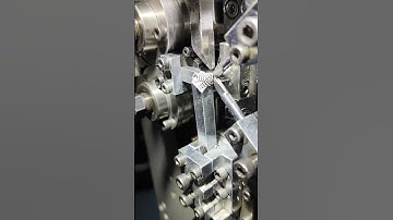 Stainless steel Compression Spring making on CNC Wire Forming Machine