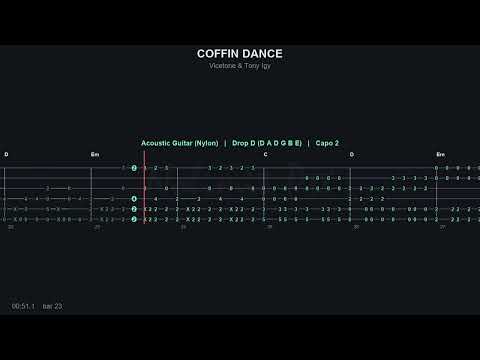 COFFIN DANCE (Guitar) - Vicetone, Tony Igy