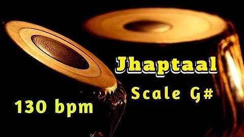 Tabla | Jhaptaal  | Tabla 130 bpm |  Scale G# | Tanpura [Pa Sa] | HD Quality Sound | Tabla Online.