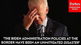 'Unmitigated Disaster': GOP Lawmaker Slams President Biden's Border Policies