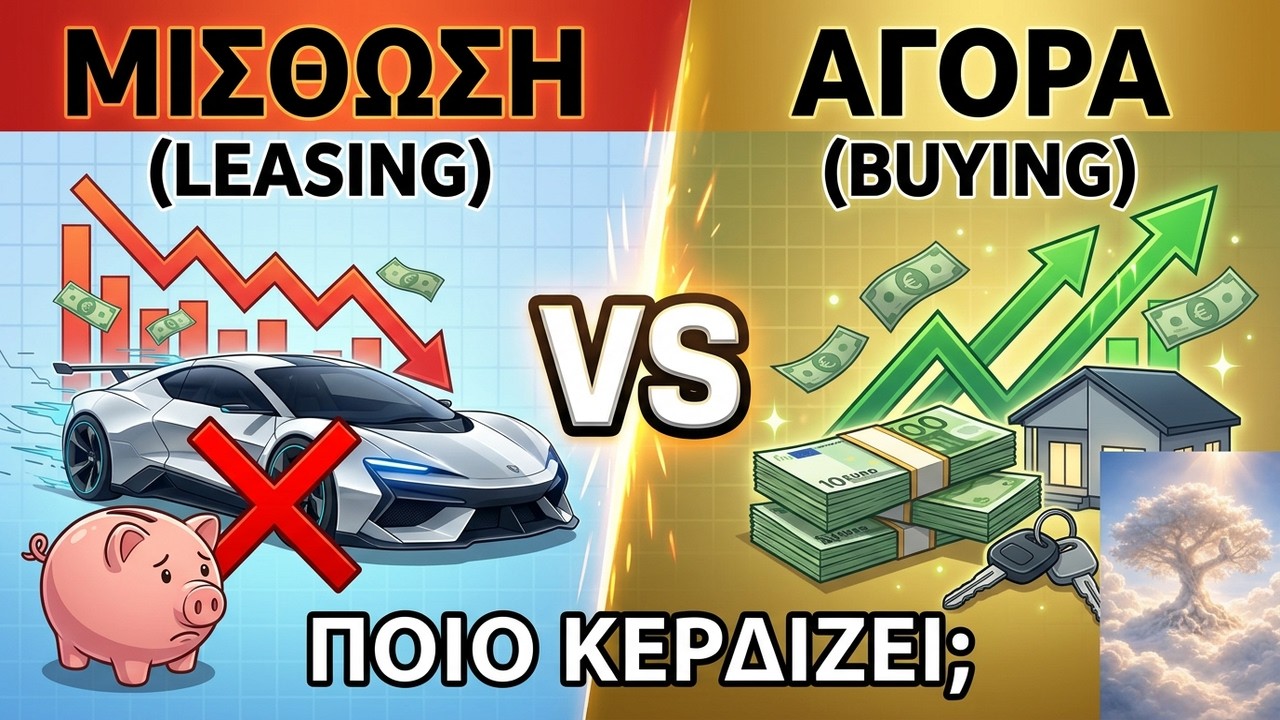 &Mu;&iota;&sigma;&theta;&omega;&sigma;&eta; (leasing) vs &Alpha;&gamma;&omicron;&rho;ά &alpha;&upsilon;&tau;&omicron;&kappa;&iota;&nu;ή&tau;&omicron;&upsilon;. &Tau;&iota; &sigma;&upsilon;&mu;&phi;&epsilon;&rho;&epsilon;&iota;? Thumbnail