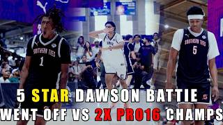 Top Players in Pro16 Dawson Battie vs Reese Alston l Southern Ties vs Cooz Elite got heated