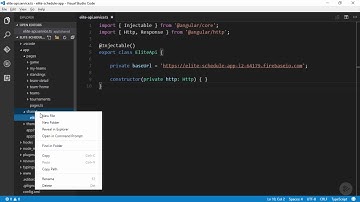 Ionic tutorials 2   25 Create Service to Interact with HTTP