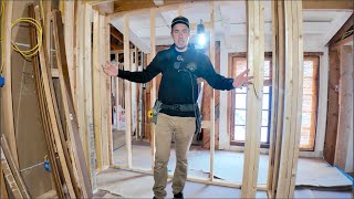 Setting Doors before Drywall? Our Remodel Job
