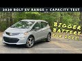 2020 Bolt EV Range Test (Increased Battery Capacity)
